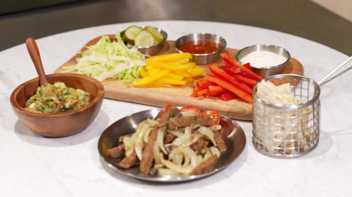 CJ Newsroom Vegan Tteokgalbi Fajitas