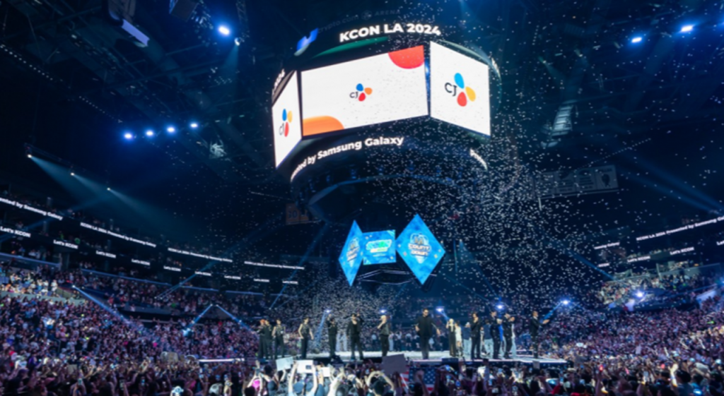 Image of larger KCON LA 2024 banner