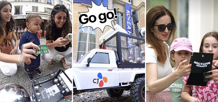 CJ invites locals in Paris to Korea House with radio-controlled cars