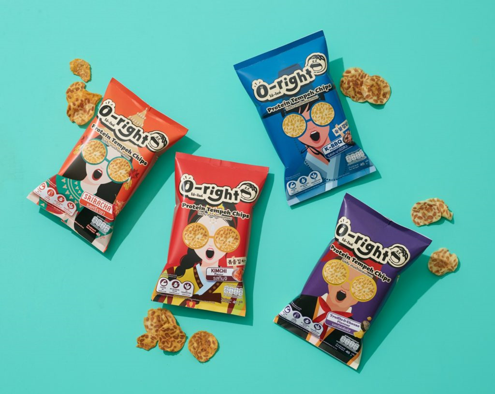 CJ Newsroom CJ Foods Launched Nutrient rich O right Tempeh Chips