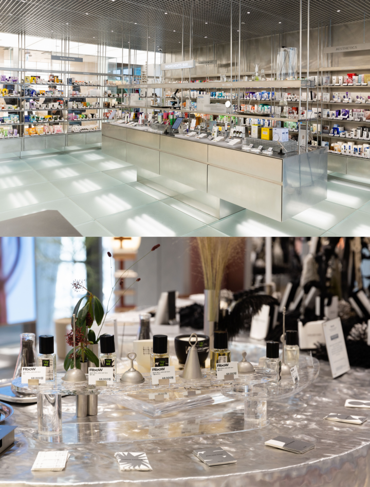 Olive Young N Seongsu Active Skincare and Perfume Library.
