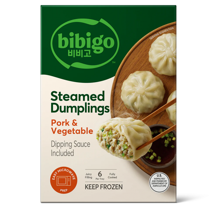 bibigo Steamed Dumplings Pork & Vegetable