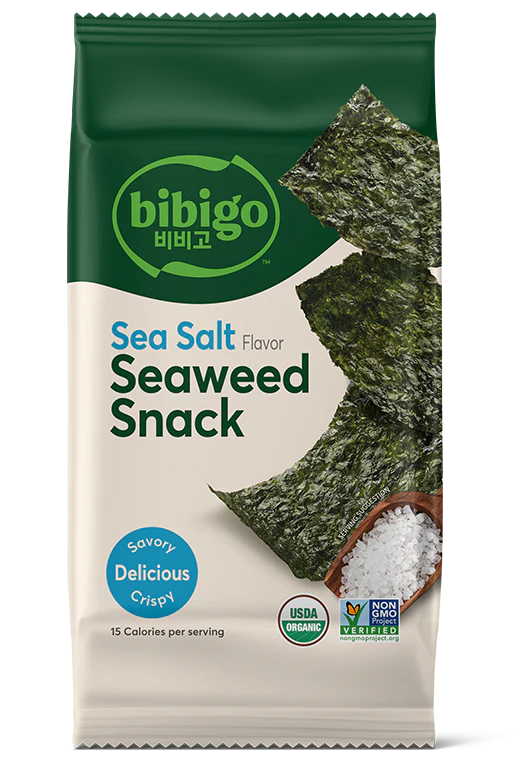 bibigo Seaweed Snack Sea Salt Flavor