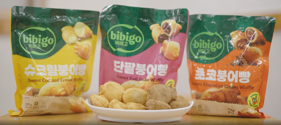Packaging for bibigo Bung-o-pang