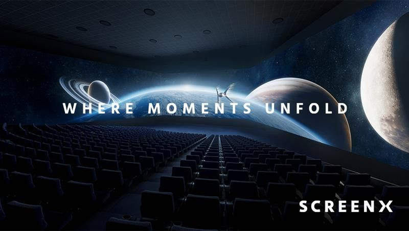 Key visual of CJ 4DPLEX's SCREENX theater