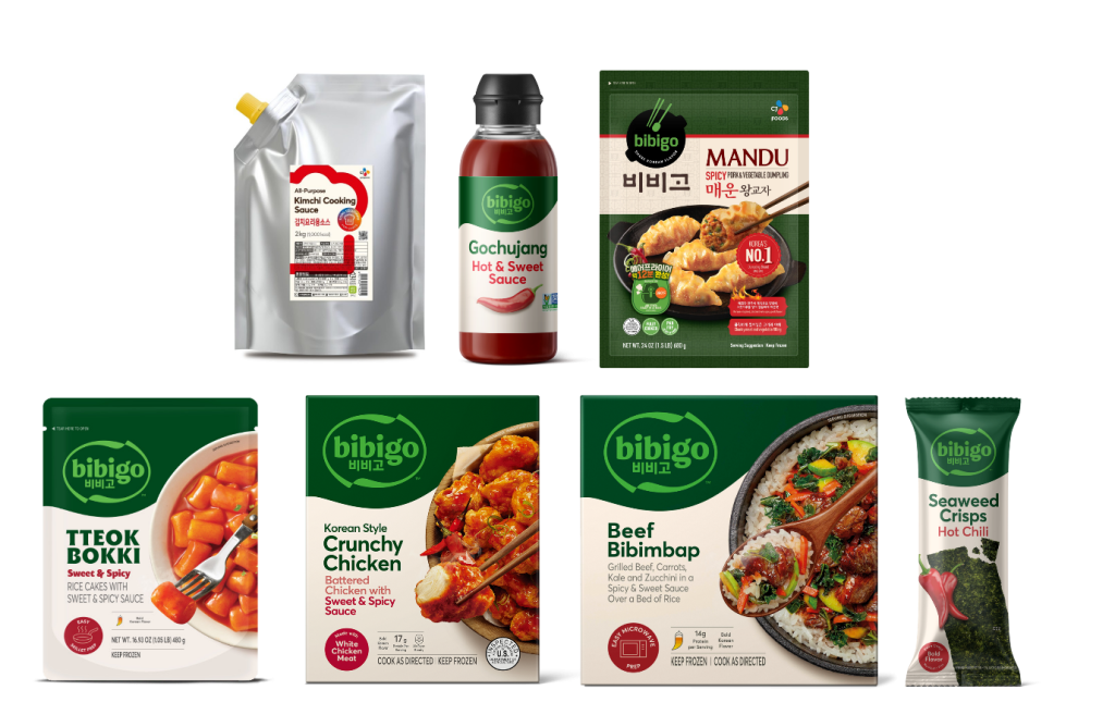 List of bibigo spicy and swicy-flavored produc