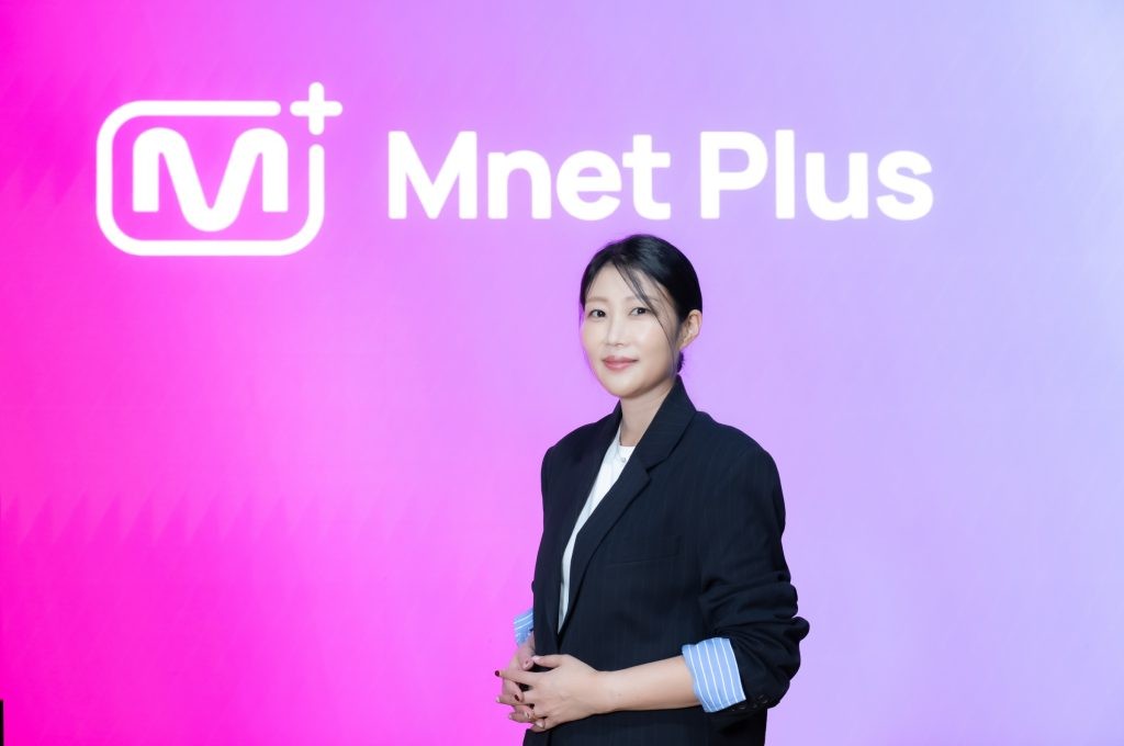 Kim jiwon senior vice president of mnet plus at cj enm