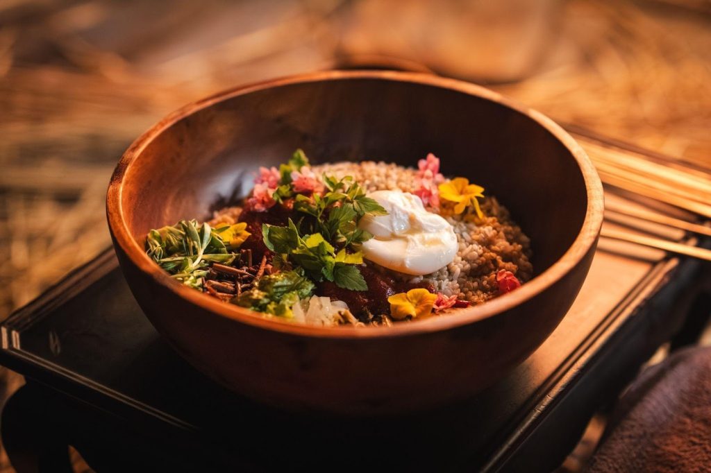 Gochujang Butter Bibimbap from “Bon Appétit, Your Majesty”