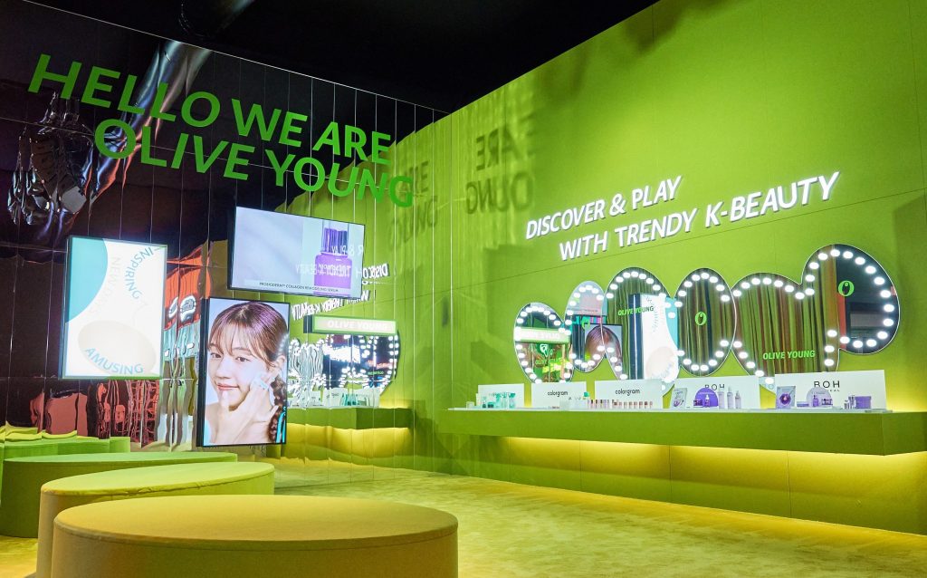 Olive young zone as part of the house of cj at the cj cup byron nelson 2025