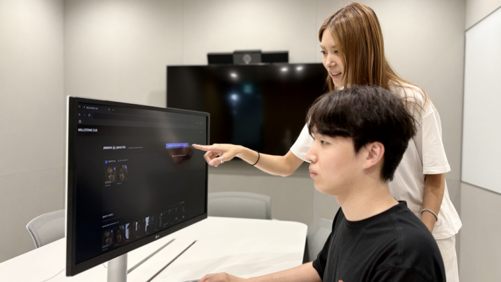 CJ’s AI R&D Division using Millston CUE to edit text footage