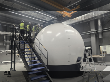 CJ Logistics Delivers Jet Simulator to Poland