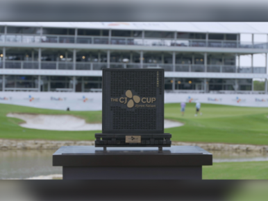 THE CJ CUP 2024 Winner Receives a One-of-a-kind Korean Trophy