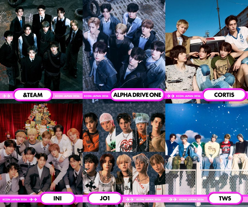 CJ ENM KCON JAPAN 2026 Unveils 1st Lineup of Performing Artists 2