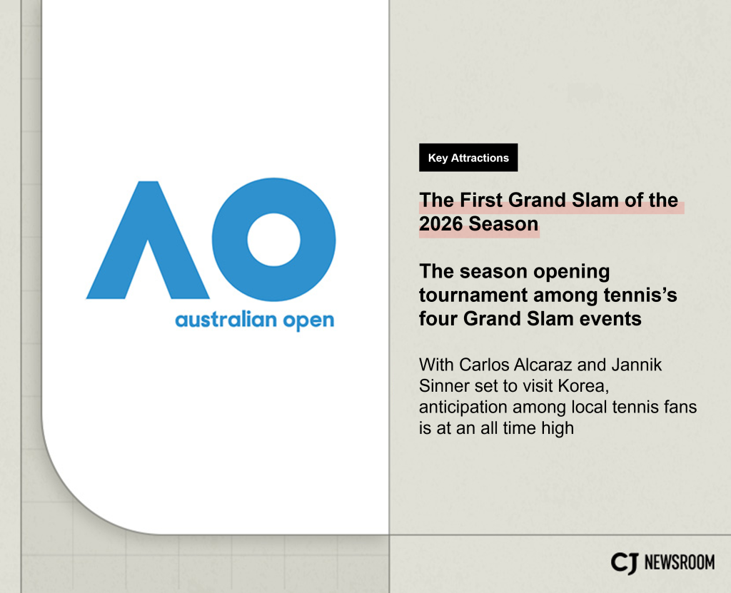 CJ Newsroom CJ ENM January Lineup 2026 Australian Open