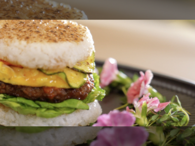 The Ultimate Korean Tteokgalbi Rice Burger
