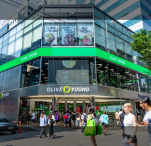 An Inside Look at CJ Olive Young Myeongdong Town Store
