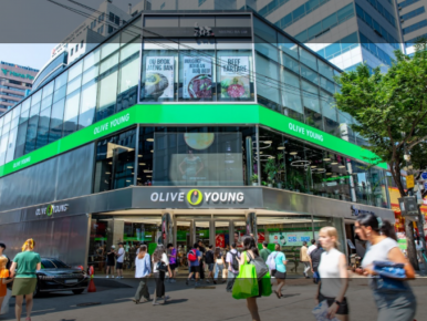 An Inside Look at CJ Olive Young Myeongdong Town Store