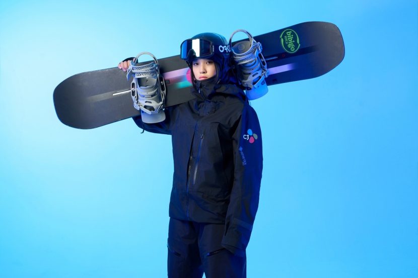 Team CJ snowboarder Choi Ga-on secures gold in the women’s snowboard halfpipe.