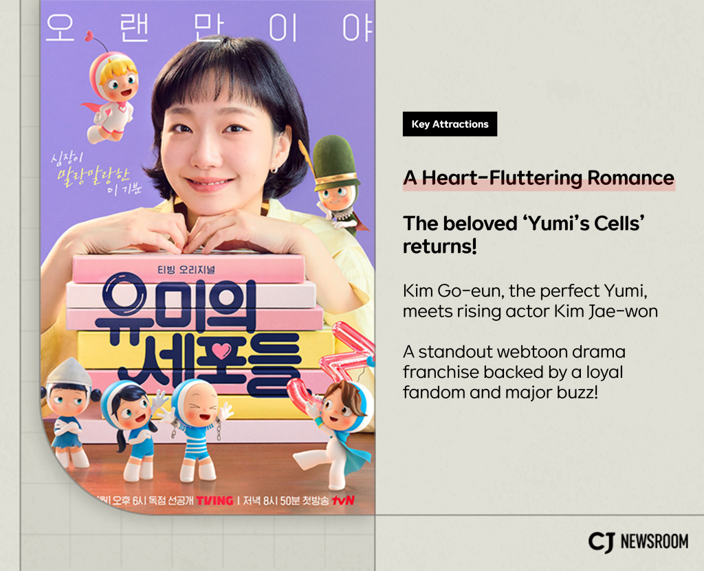 CJ Newsroom CJ ENM April lineup “Yumi’s Cells”