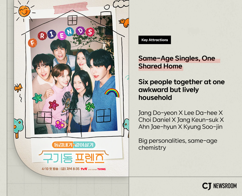 CJ Newsroom CJ ENM April lineup “Six Singles Under One Roof”