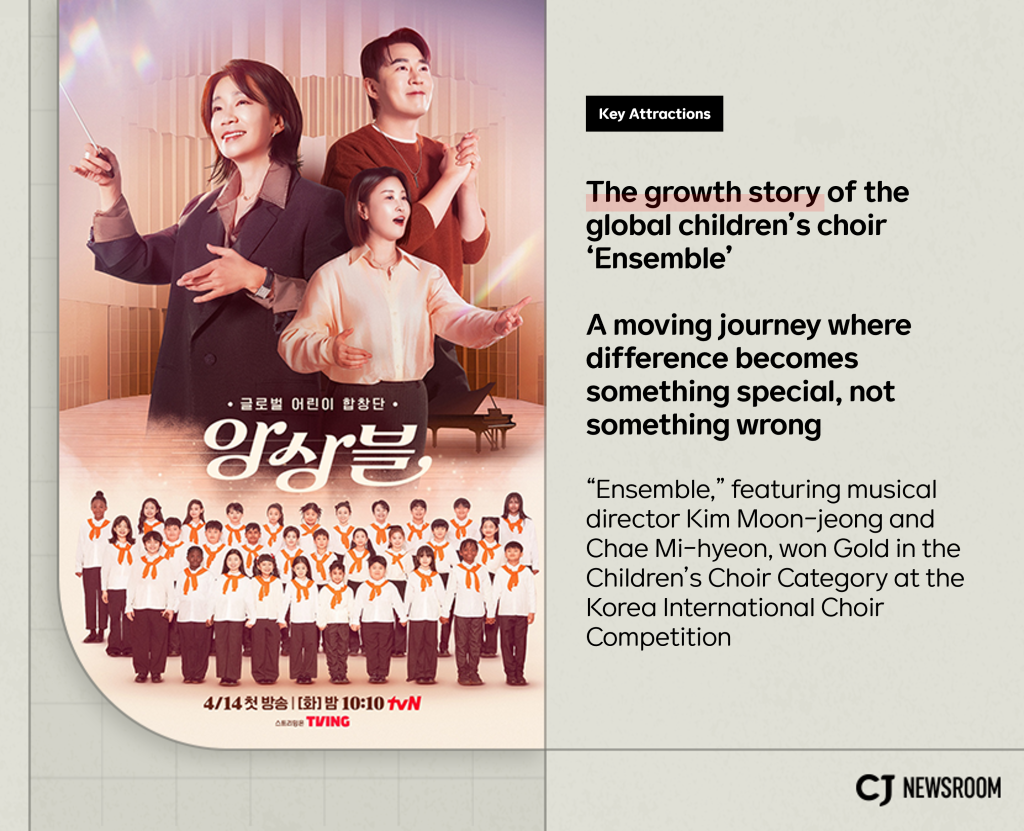 CJ Newsroom CJ ENM April lineup “Ensemble”