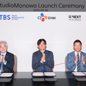 CJ ENM, TBS and U-NEXT Holdings Establish Joint Venture 'StudioMonowa' to Target Global Premium IP Market
