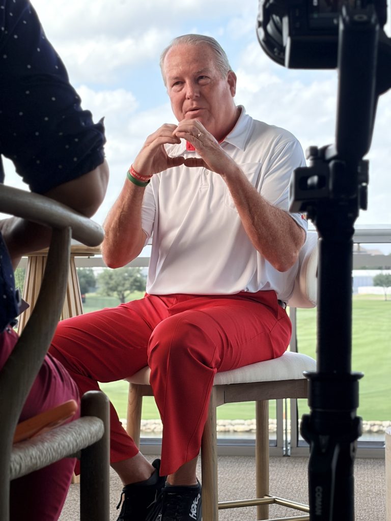 Dodge Carter, a longtime Salesmanship Club volunteer and 2025 THE CJ CUP Byron Nelson Chairman, speaks about CJ’s role in the tournament.