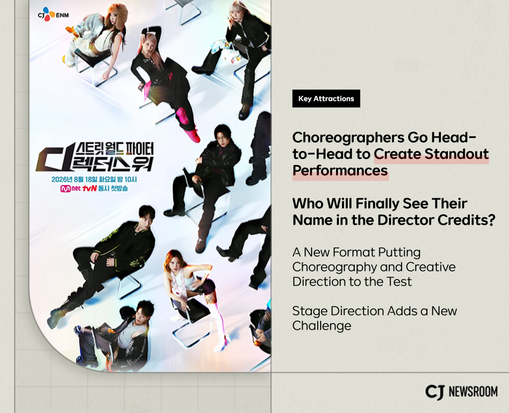 Street World Fighter: Directors’ War follows leading choreographers competing as dance directors.