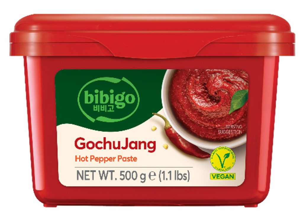 500g pack of bibigo Gochujang Hot Pepper Paste, a three-star winner at the 2026 Great Taste Awards